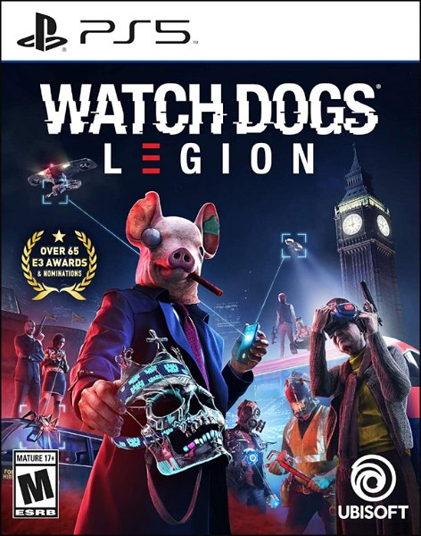 Watch Dogs Legion PS5 Boxart