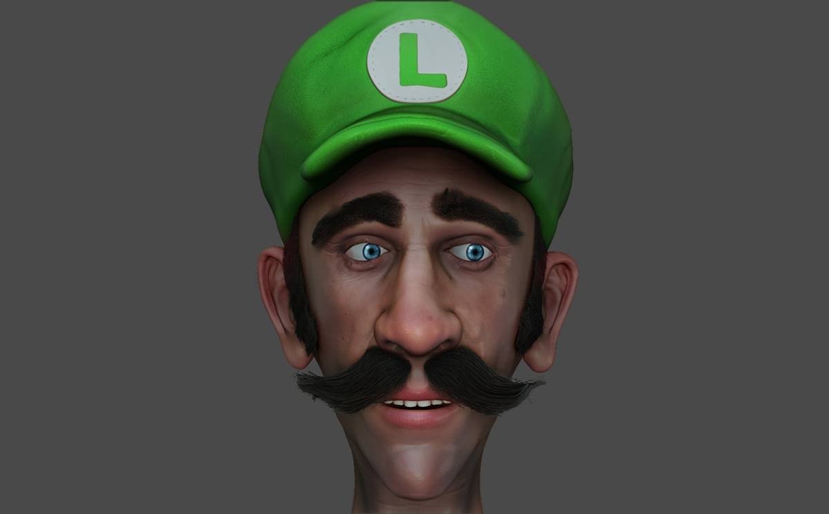 Este es el escalofriante aspecto que tendría Luigi en la vida real