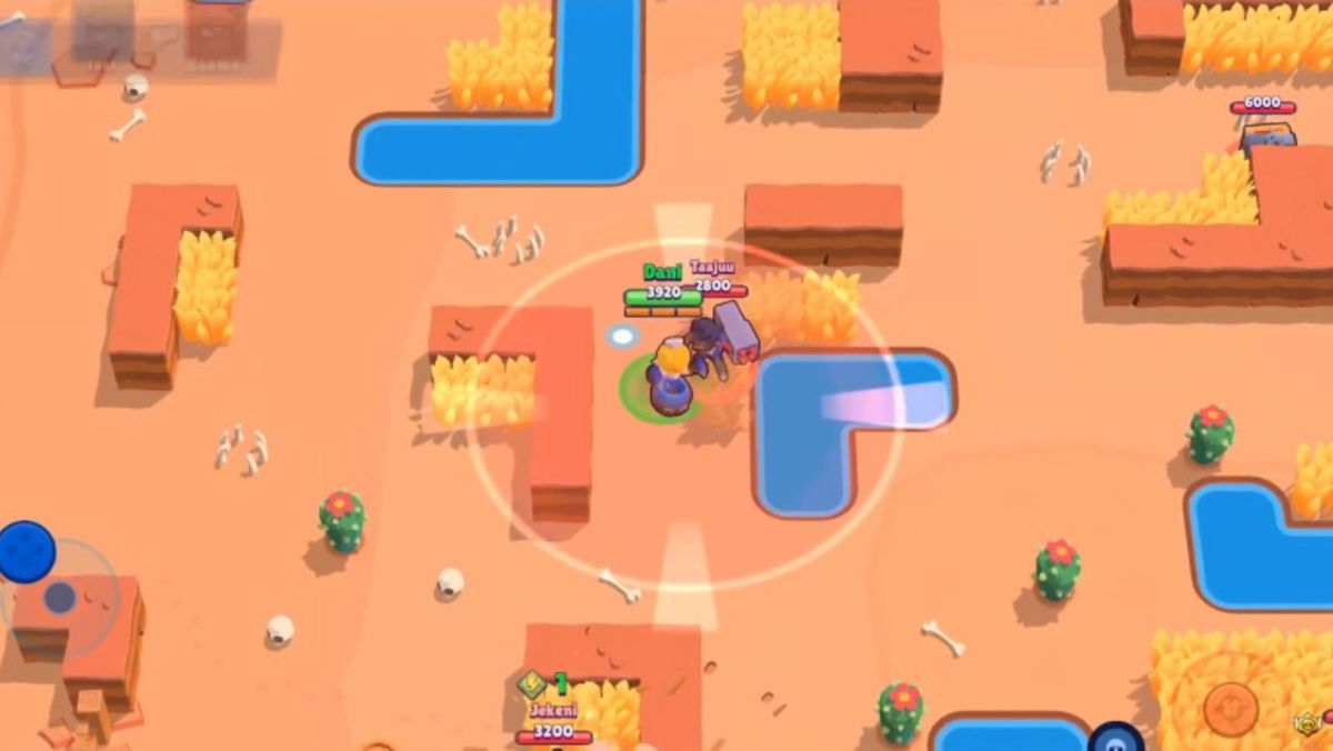 Juego en equipo Brawl Stars