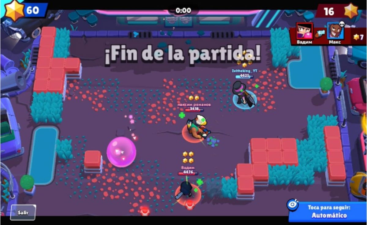 Caza Estelar partida Brawl Stars