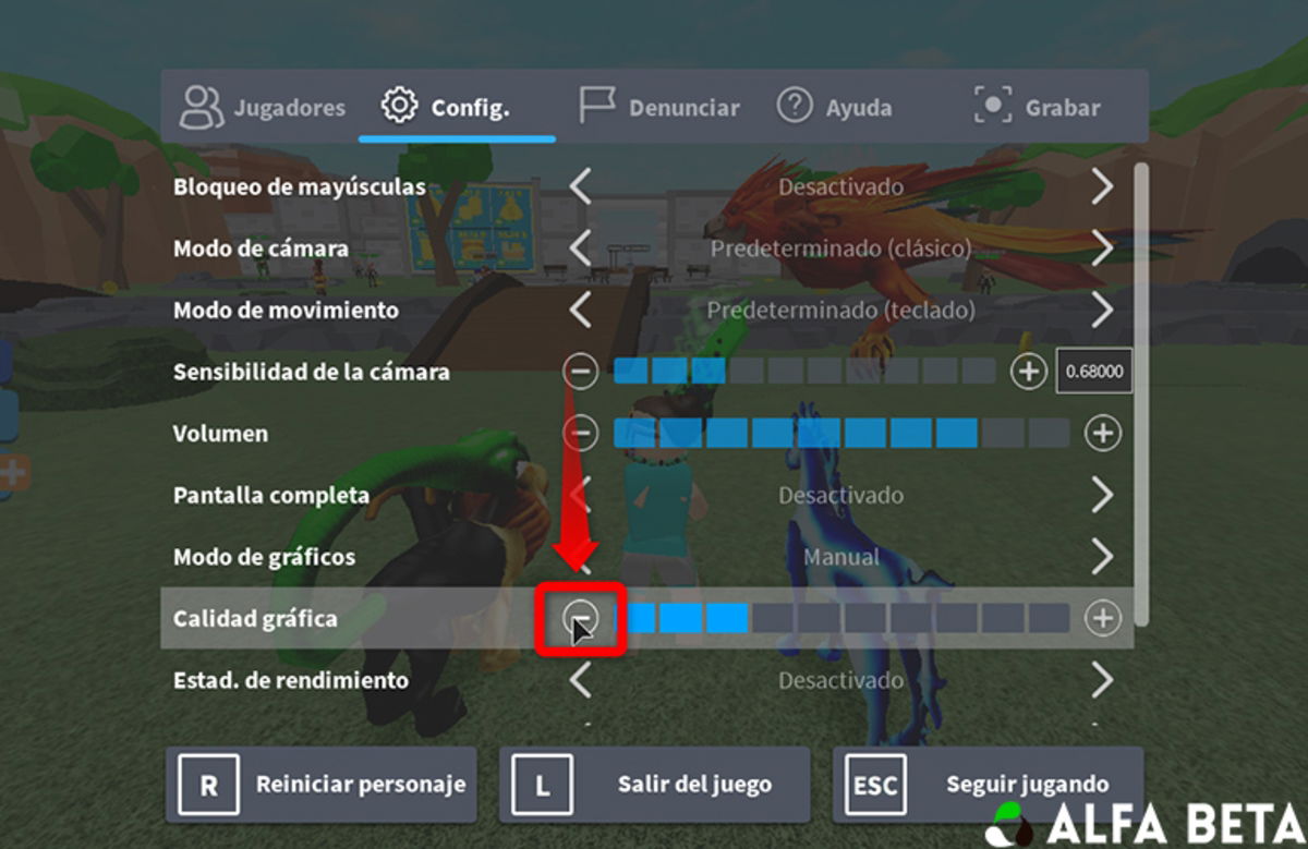 Cómo quitar el Lag en Roblox