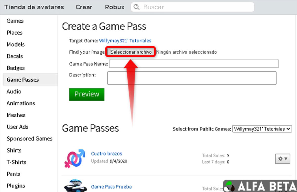 Como crear GAMEPASS FACIL y ganar ROBUX GRATIS 2023 en ROBLOX 