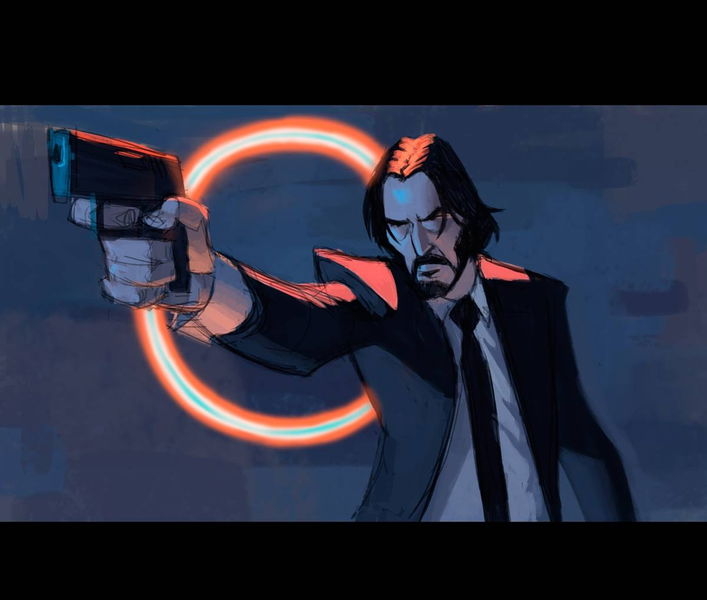 ¿Y si John Wick fuera una caricatura de Cartoon Network?