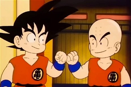 Estas ilustraciones de Krillin y Goku de Dragon Ball son simplemente increíbles