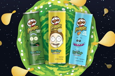 Pringles lanzará las patatas sabor Rick & Morty Pringles lanzará las patatas sabor Rick & Morty
