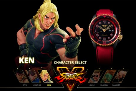 Street Fighter ya tiene su propia colección de relojes de pulsera