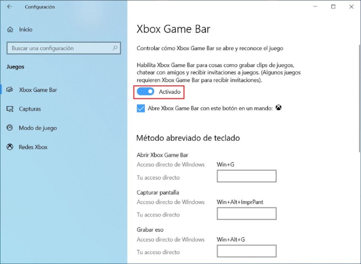 Xbox Game Bar - Windows 10