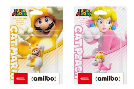 Presentadas las figuras amiibo de Mario Felino y Peach Felina Presentadas las figuras amiibo de Mario Felino y Peach Felina