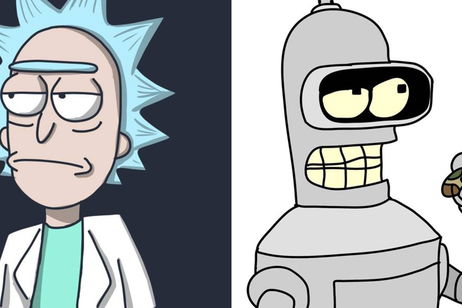 Rick & Morty x Futurama: Rick y Bender comparten su gusto por la cerveza en esta ilustración Rick & Morty x Futurama: Rick y Bender comparten su gusto por la cerveza en esta ilustración