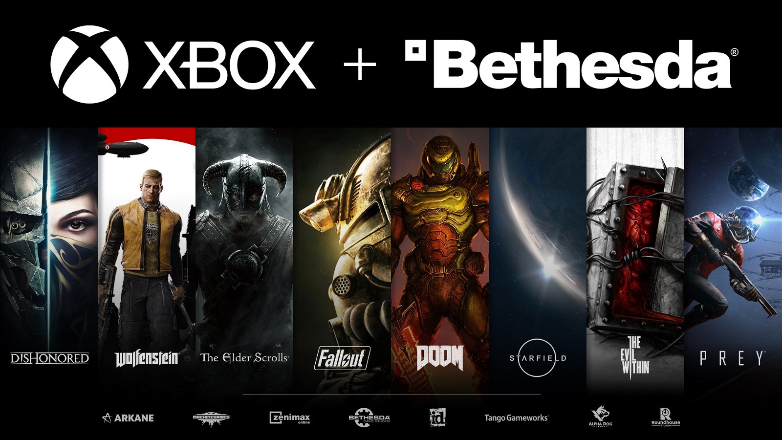 Xbox acaba de comprar todos estos juegos con la compra de Bethesda