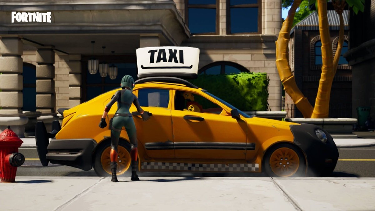 Taxi en Fortnite