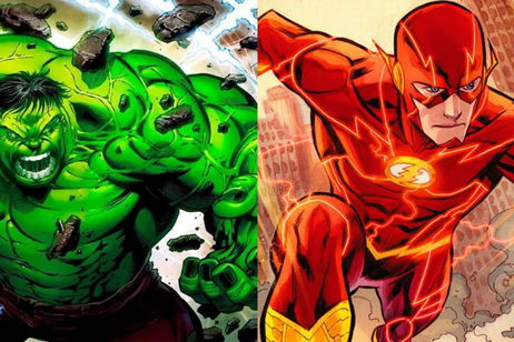 Así sería la fusión entre Flash y Hulk Así sería la fusión entre Flash y Hulk