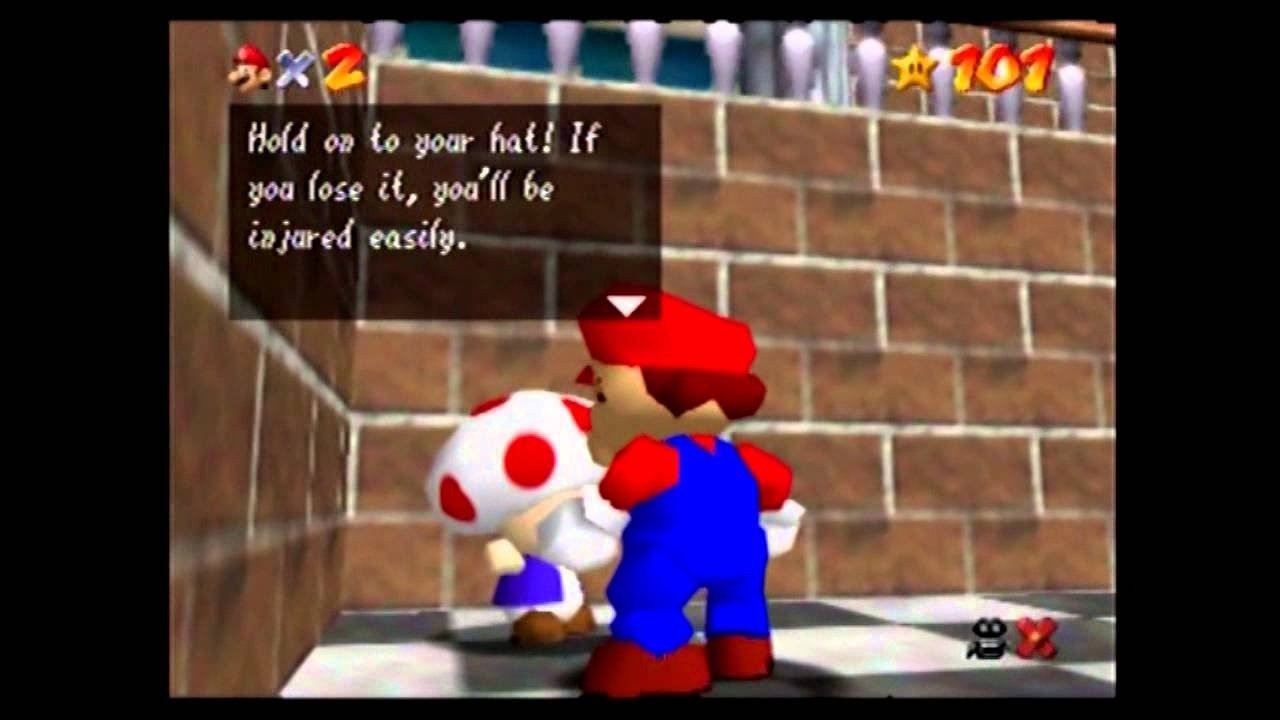 Toad en Super Mario 64