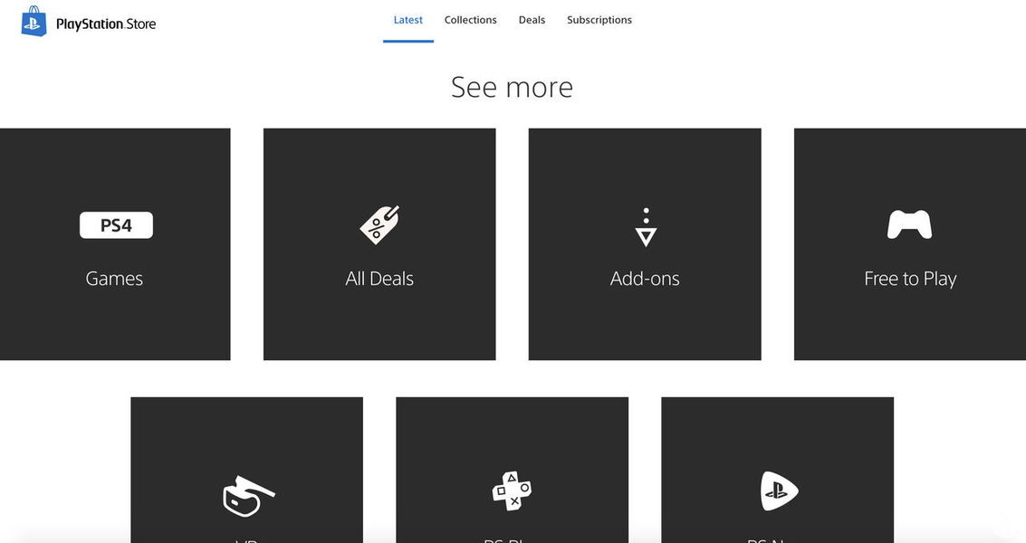 Así es el aspecto de la nueva PS Store, que ya está disponible en algunos territorios