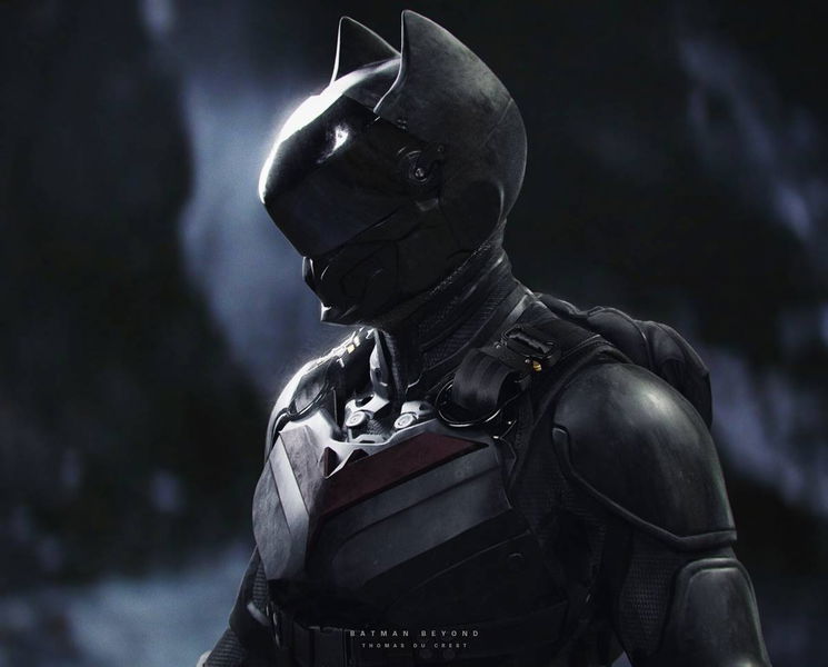 Un artista se imagina cómo sería Batman Beyond en una película de acción real