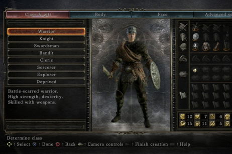 Guía de clases y regalo inicial en Dark Souls II Guía de clases y regalo inicial en Dark Souls II