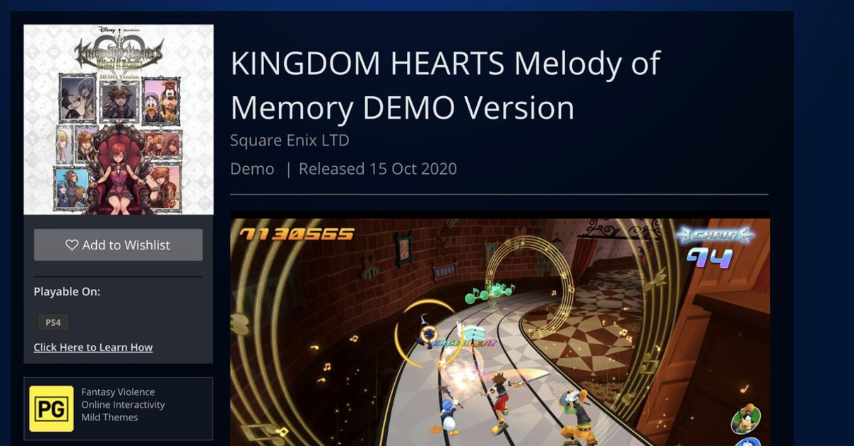 demo kingdom hearts