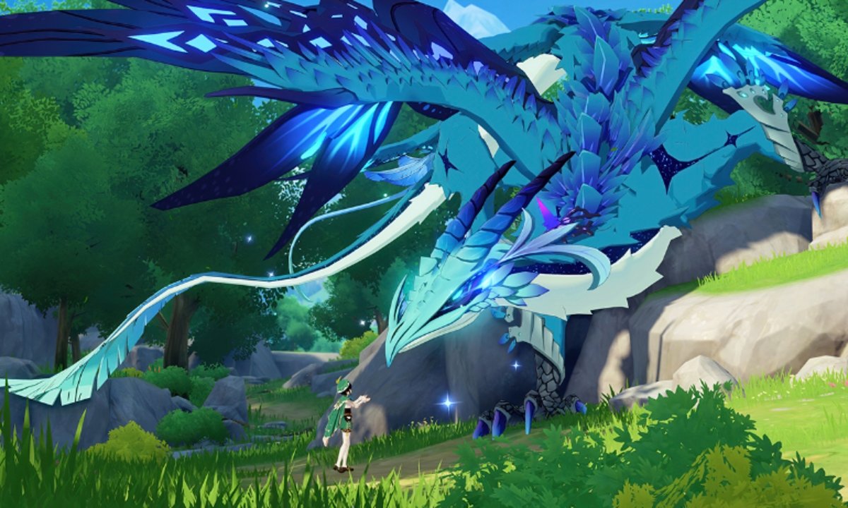 Genshin Impact - Captura dragón