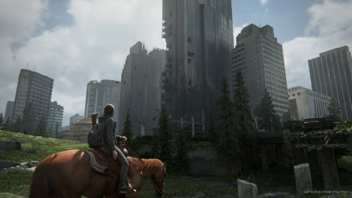 The Last of Us Parte II - Captura de Seattle en PS4 Pro