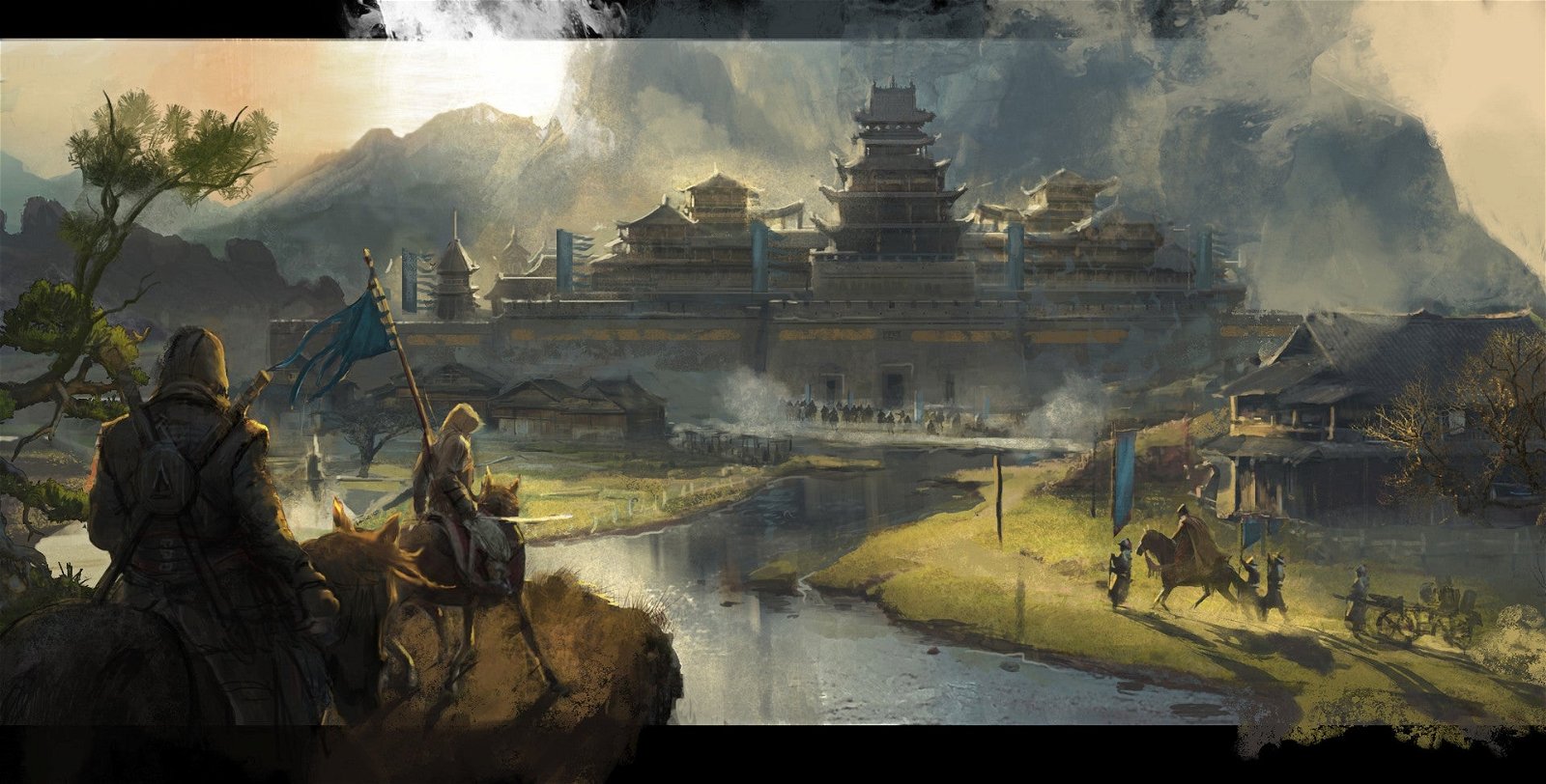 Posible arte conceptual de un Assassin's Creed ambientado en China o Japón