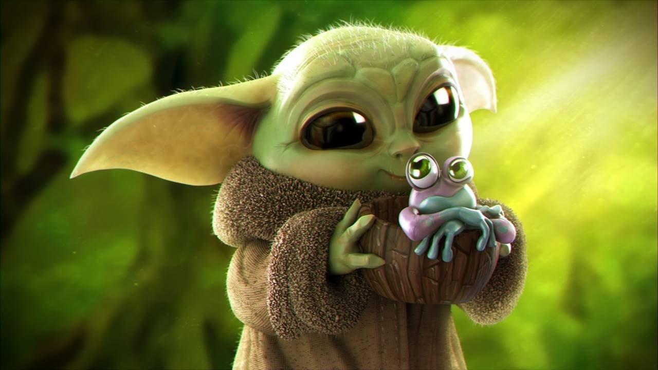 Baby Yoda de The Mandalorian