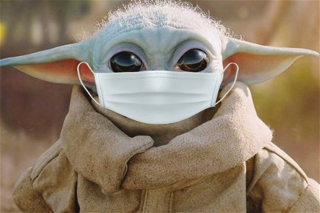 Star Wars: Baby Yoda también usa su tapabocas en este genial fanart