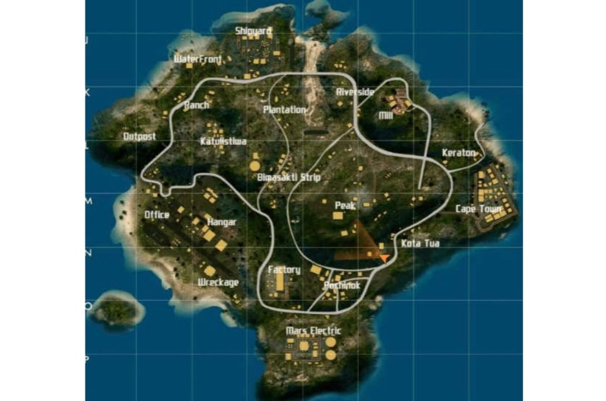 free fire mapas