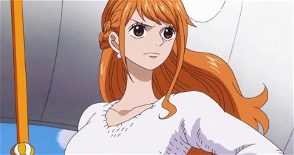Diseña a Nami de One Piece como un personaje de RPG