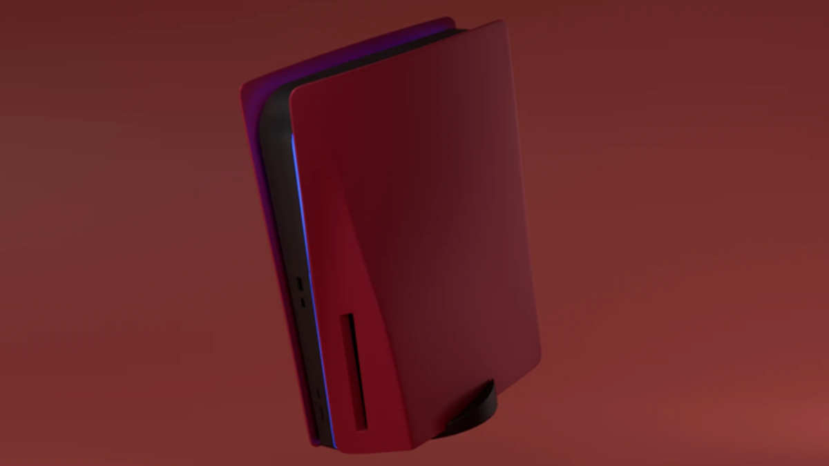 Cherry Red Custom PS5