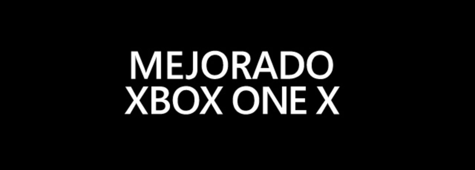 Logotipo Mejorado Xbox One X