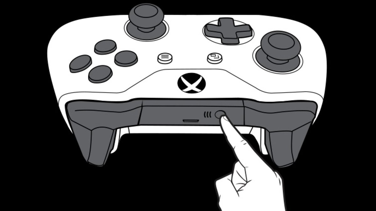 Botón Emparejar del mando de Xbox One