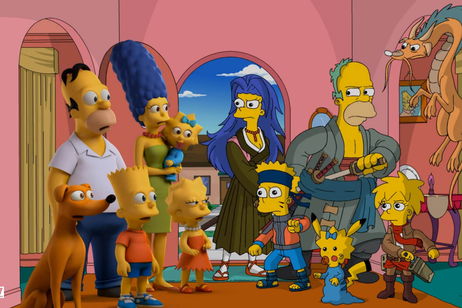 ¿Y si Los Simpson se disfrazaran de los personajes de Naruto? Esta es la pinta que tendrían