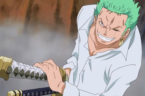 Así sería la versión anciana de Zoro de One Piece a todo color