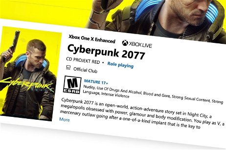 Xbox ofrece reembolsos por la compra de Cyberpunk 2077 en Microsoft Store