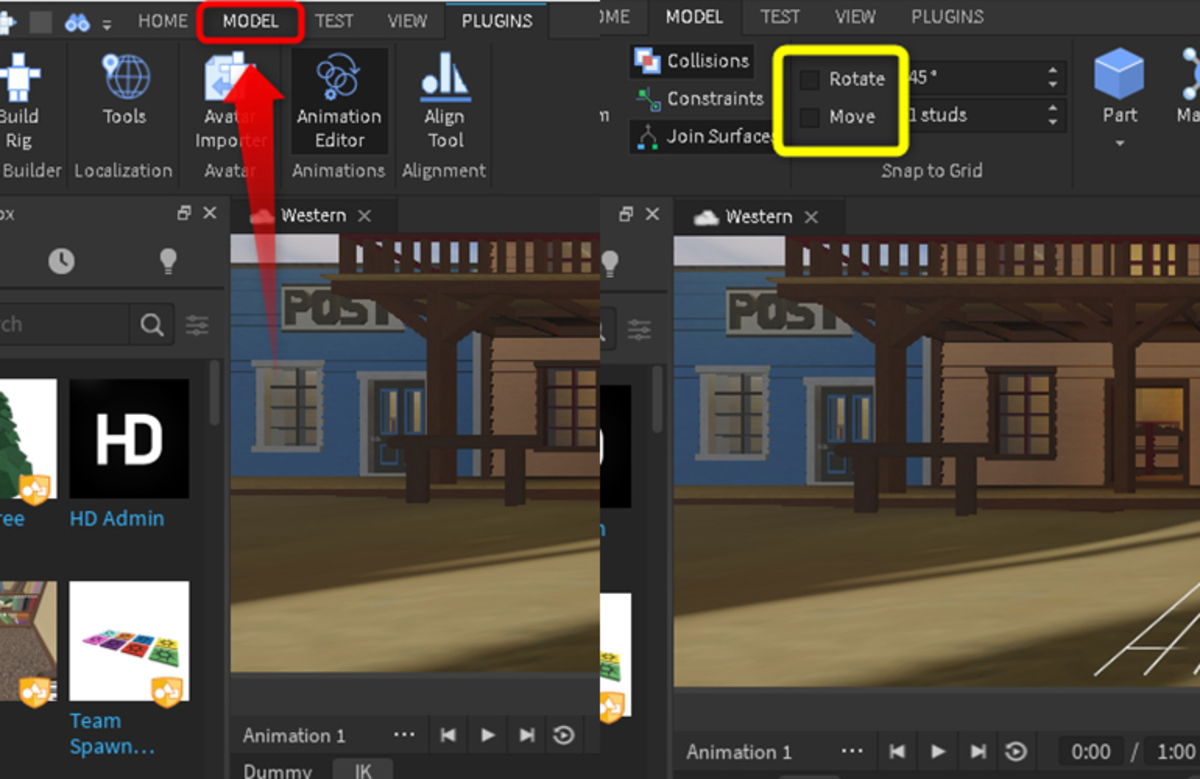 Cómo hacer animaciones en Roblox Studio