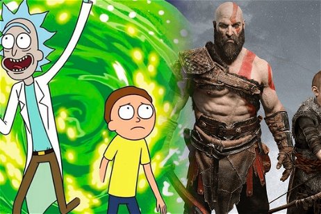 Mezcla Rick & Morty con God of War y el resultado es asombroso