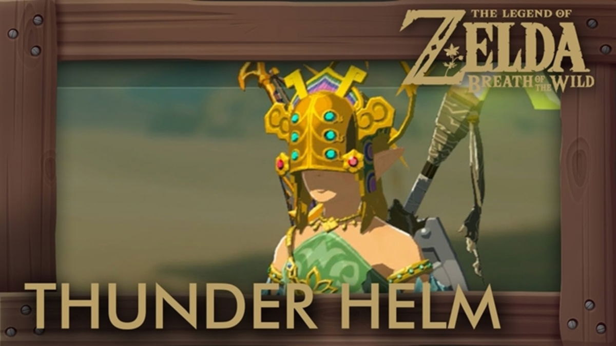 Consigue el Casco del Trueno en Zelda Breath of the Wild