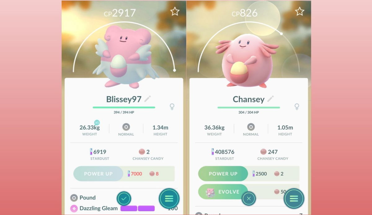 Cómo capturar a Blissey en Pokémon GO