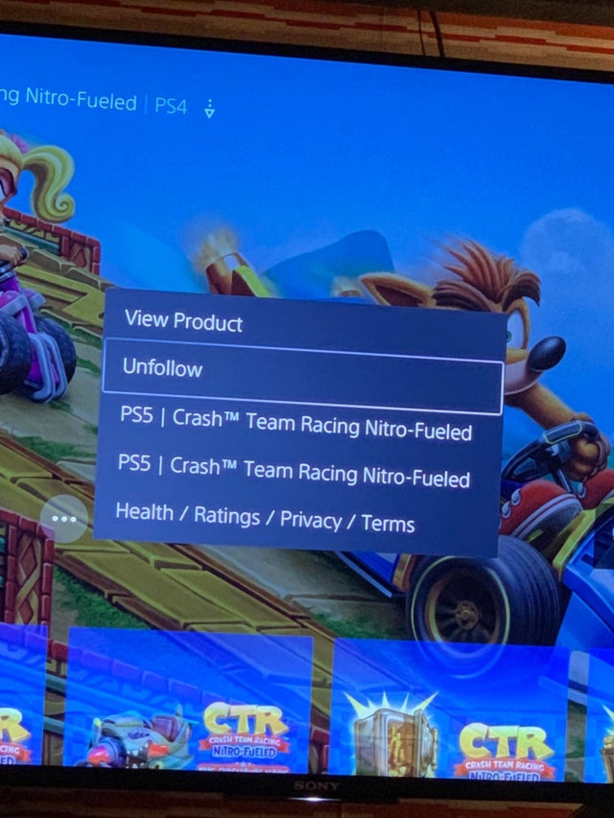 Crash Team Racing Nitro Fueled para PS5