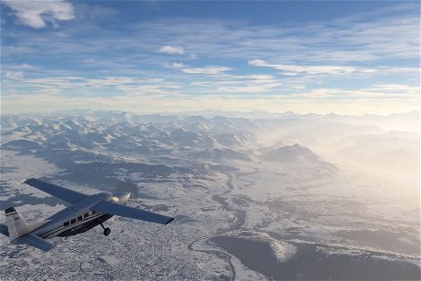 Microsoft Flight Simulator añade la nieve en tiempo real