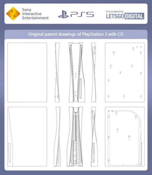 Patente Consola PS5