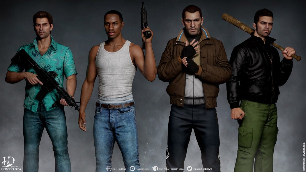 Personajes GTA PS5 Xbox Series X 01