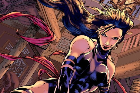 Psylocke de los X-Men en una versión animada 3D Psylocke de los X-Men en una versión animada 3D