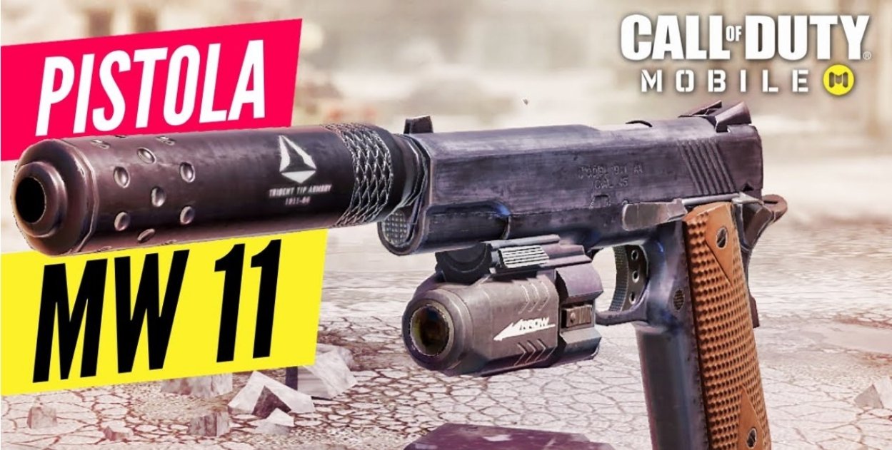 pistola  mw-11 call of duty mobile