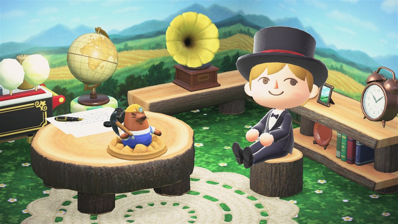 Figura de Rese T. Ado en Animal Crossing New Horizons