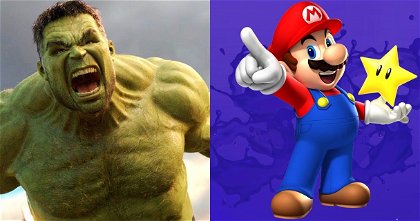 Hulk se convierte en Mario Bros gracias a una ilustración