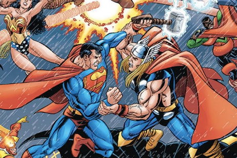 Hace a los personajes de Marvel y DC con un estilo de arte muy peculiar Hace a los personajes de Marvel y DC con un estilo de arte muy peculiar