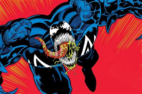 Este fan art de Venom tiene el mismo estilo que Spider-Man: Into The Spider-Verse