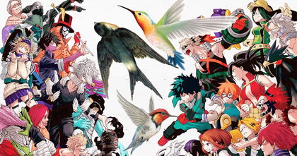 Así serían los protagonistas de My Hero Academia si fueran pájaros Así serían los protagonistas de My Hero Academia si fueran pájaros