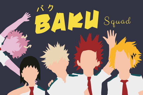 Este homenaje al Bakusquad de My Hero Academia hará las delicias de los fans más nostálgicos